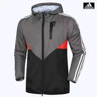 adidas originals jacket star tt overlay double zipper